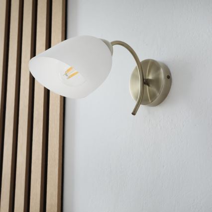 Nástěnné svítidlo DONNA 1xE27/60W/230V patina