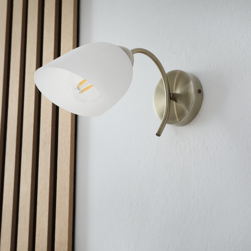 Nástěnné svítidlo DONNA 1xE27/60W/230V patina