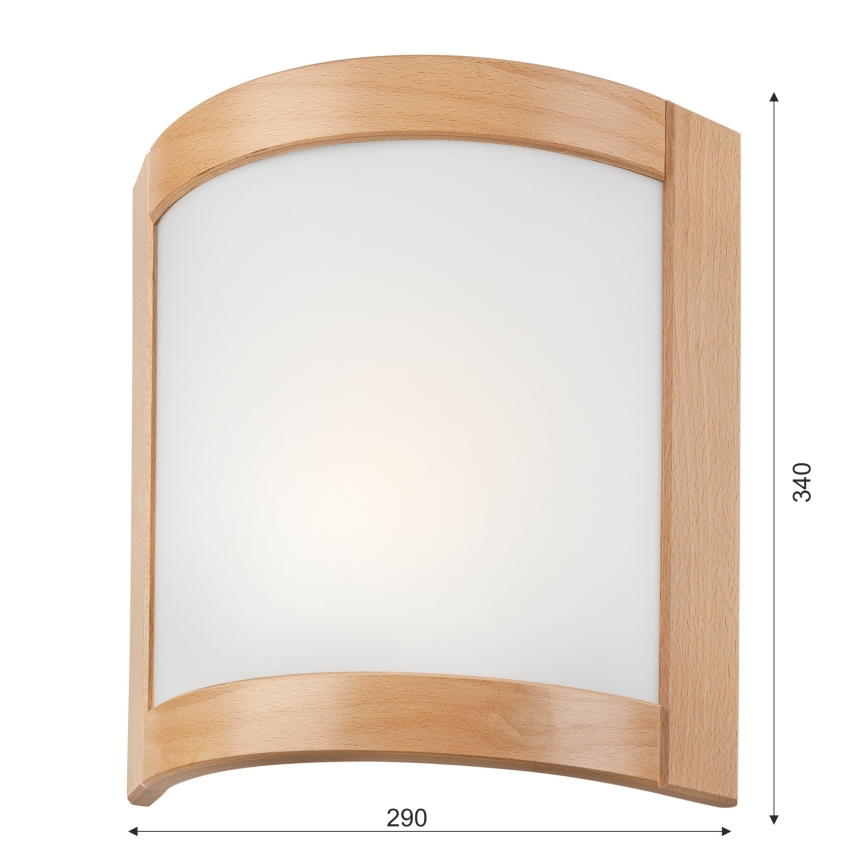 Nástěnné svítidlo ELODIE 1xE27/60W/230V