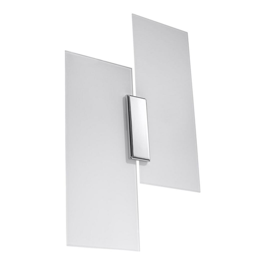 Nástěnné svítidlo FABIANO 2xE27/60W/230V bílá/lesklý chrom