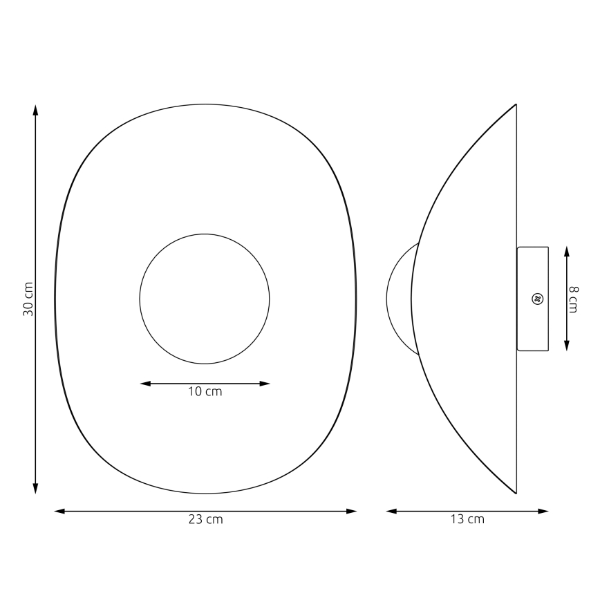 Nástěnné svítidlo FIERO 1xG9/8W/230V béžová