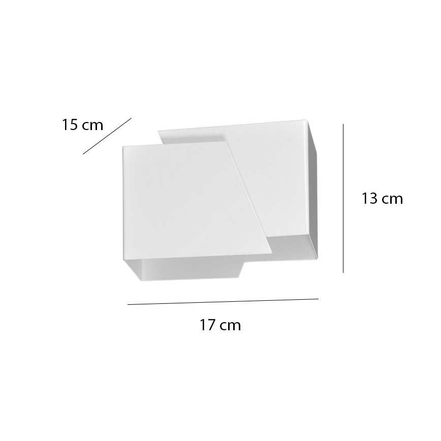 Nástěnné svítidlo FROST 1xG9/8W/230V bílá