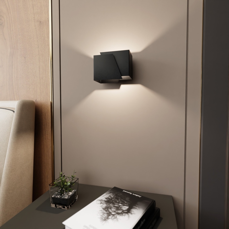 Nástěnné svítidlo FROST 1xG9/8W/230V černá