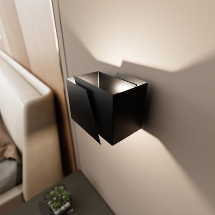 Nástěnné svítidlo FROST 1xG9/8W/230V černá