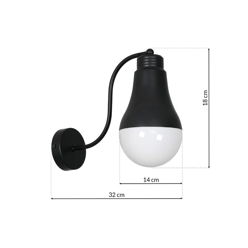 Nástěnné svítidlo HELIOS 1xE14/40W/230V