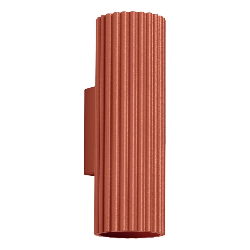 Nástěnné svítidlo KARBON 2xGU10/10W/230V oranžová