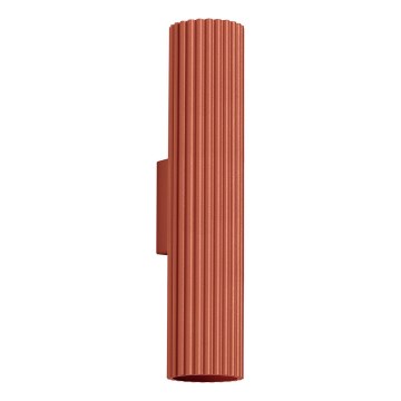 Nástěnné svítidlo KARBON 2xGU10/10W/230V oranžová