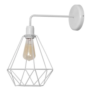 Nástěnné svítidlo KARO 1xE27/15W/230V bílá