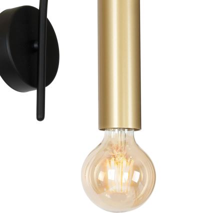 Nástěnné svítidlo LOPPE 1xE27/60W/230V zlatá