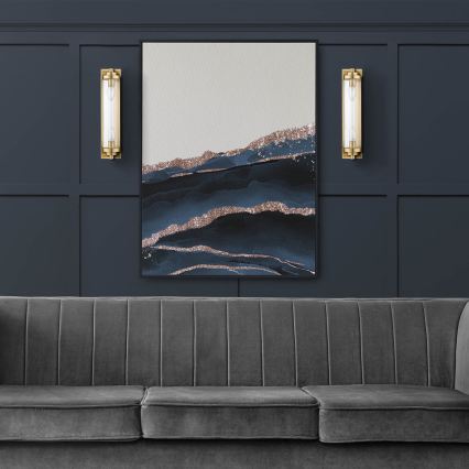 Nástěnné svítidlo LORENZO 2xE14/40W/230V zlatá