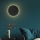 Nástěnné svítidlo LUNA 4xG9/8W/230V pr. 40 cm černá
