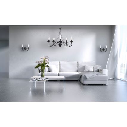 Nástěnné svítidlo MALBO 2xE14/10W/230V