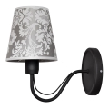 Nástěnné svítidlo MALBO II 1xE27/15W/230V černá