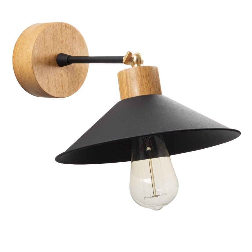 Nástěnné svítidlo MANAVGAT 1xE27/40W/230V hnědá/černá