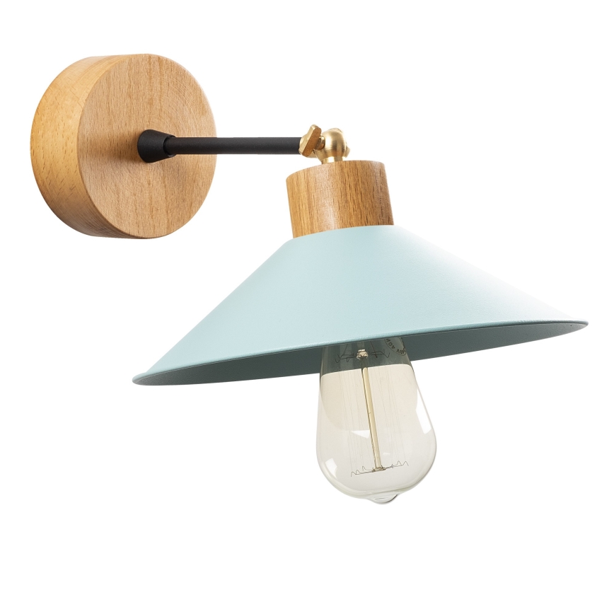 Nástěnné svítidlo MANAVGAT 1xE27/40W/230V hnědá/modrá