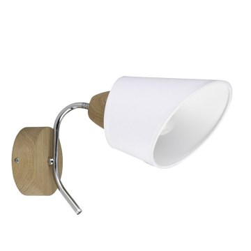 Nástěnné svítidlo METTE 1xE27/40W/230V dub
