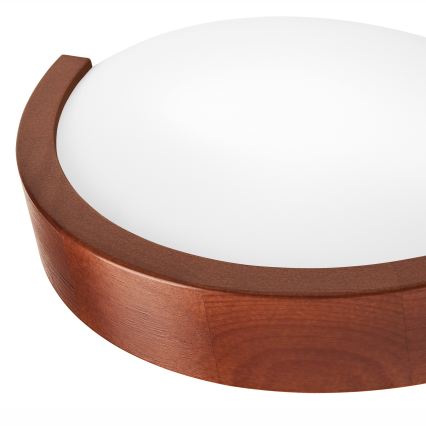 Nástěnné svítidlo NATURAL SLIM 1xE27/60W/230V borovice/hnědá