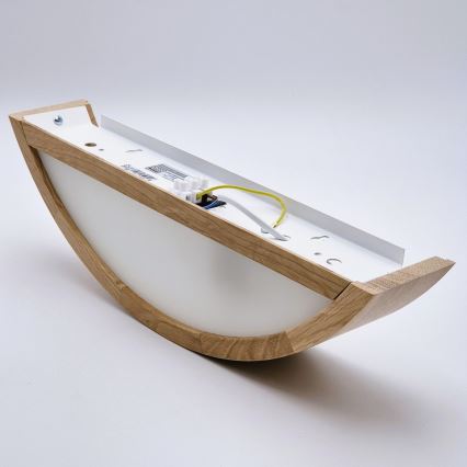 Nástěnné svítidlo OAK 1xE27/60W/230V dub