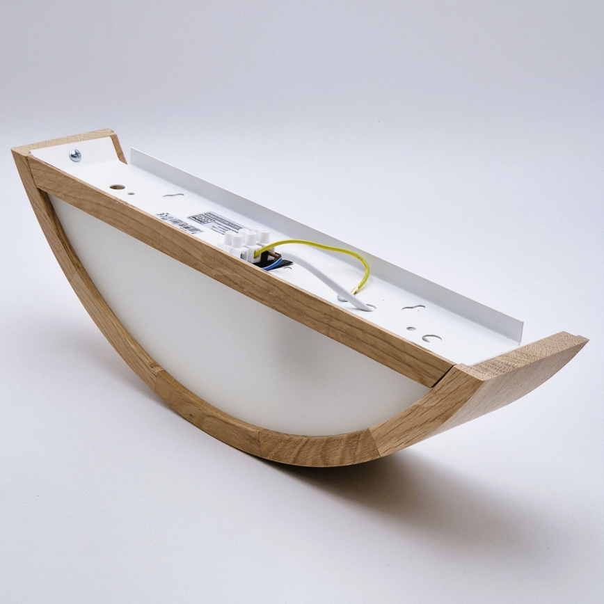 Nástěnné svítidlo OAK 1xE27/60W/230V dub
