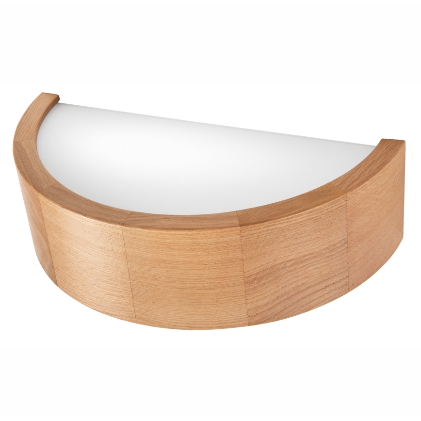 Nástěnné svítidlo OAK 1xE27/60W/230V dub
