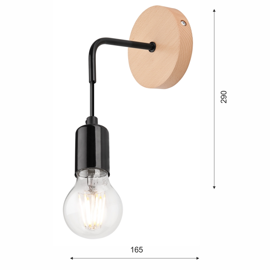 Nástěnné svítidlo ORAZIO 1xE27/60W/230V