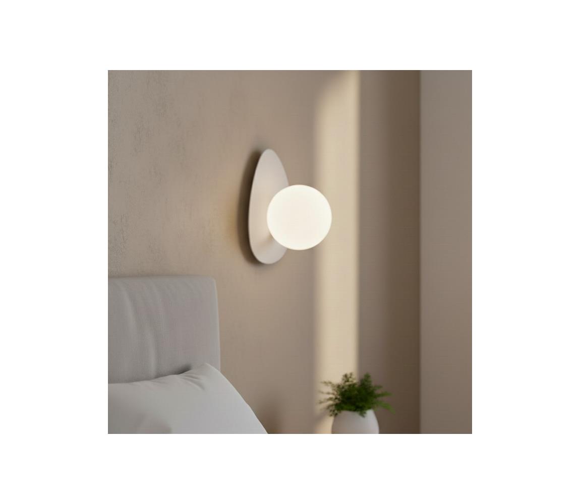 EMIBIG Nástěnné svítidlo OVO 1xG9/8W/230V bílá 1528/K1