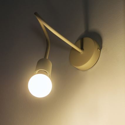 Nástěnné svítidlo OXFORD 1xE27/15W/230V krémová