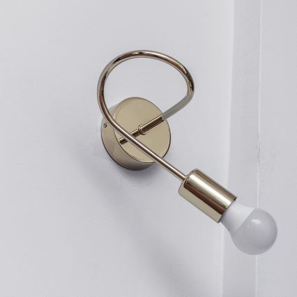 Nástěnné svítidlo OXFORD 1xE27/15W/230V zlatá
