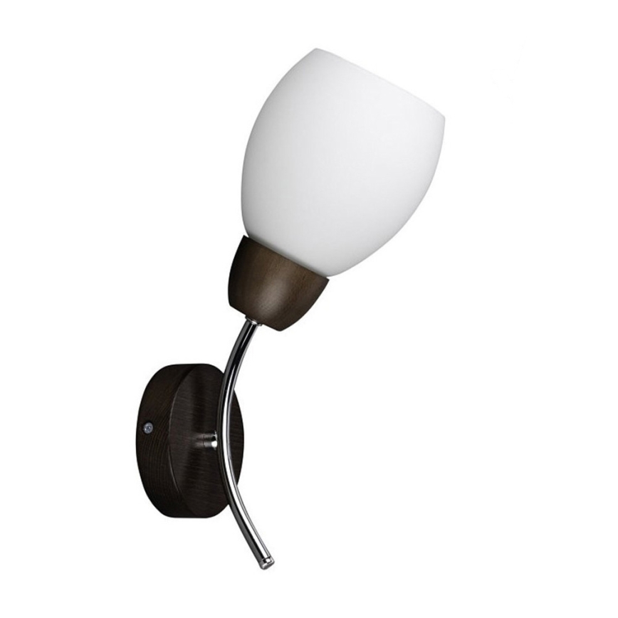 Nástěnné svítidlo PARMA 1xE27/60W/230V buk