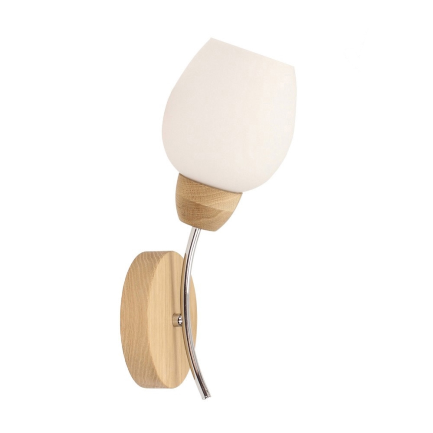 Nástěnné svítidlo PARMA 1xE27/60W/230V dub