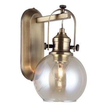 Nástěnné svítidlo POLINO 1xE27/40W/230V bronzová