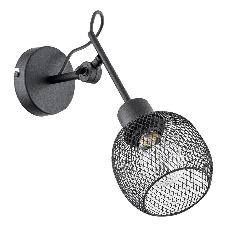 Nástěnné svítidlo POLO 1xE27/15W/230V černá