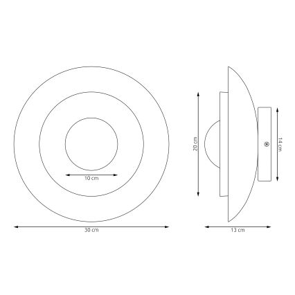 Nástěnné svítidlo POPPI 1xG9/8W/230V černá