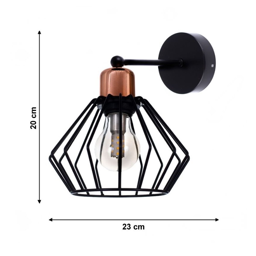 Nástěnné svítidlo PORTO 1xE27/40W/230V