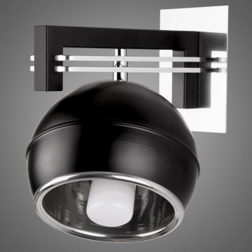 Nástěnné svítidlo QUARA SG/KU/K/BL 1xE27/60W černá Nástěnné svítidlo QUARA SG/KU/K/BL 1xE27/60W černá