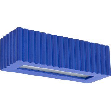 Nástěnné svítidlo RIGATA 1xE27/15W/230V keramika/modrá