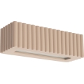 Nástěnné svítidlo RIGATA 1xE27/15W/230V keramika/taupe