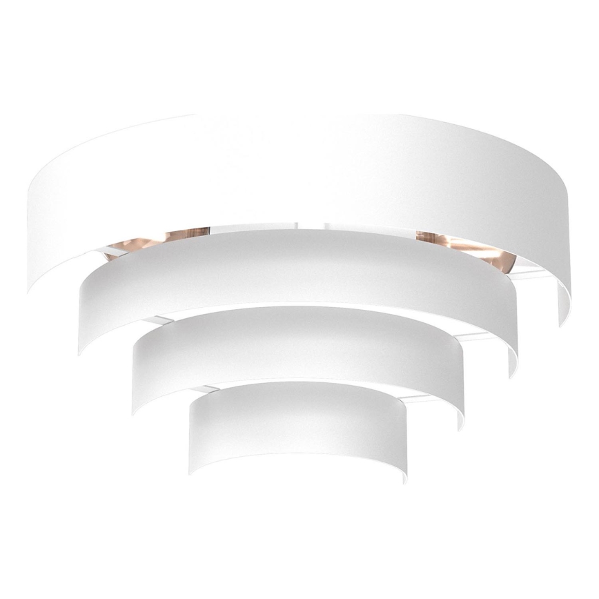 Nástěnné svítidlo RINGS 2xE27/15W/230V bílá