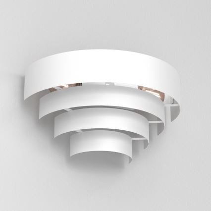 Nástěnné svítidlo RINGS 2xE27/15W/230V bílá