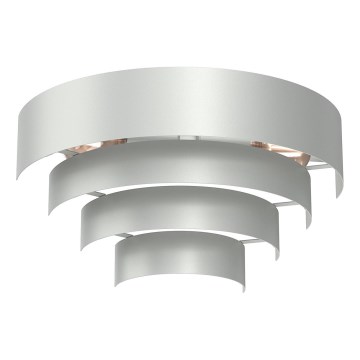 Nástěnné svítidlo RINGS 2xE27/15W/230V lesklý chrom