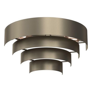 Nástěnné svítidlo RINGS 2xE27/15W/230V mosaz