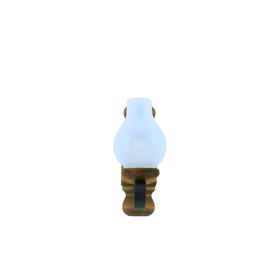 Nástěnné svítidlo RUSTIC 1xE14/40W/230V buk - FSC certifikováno