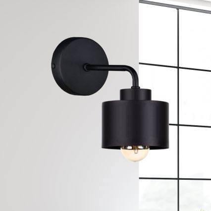 Nástěnné svítidlo SIMPLY BLACK 1xE27/60W/230V