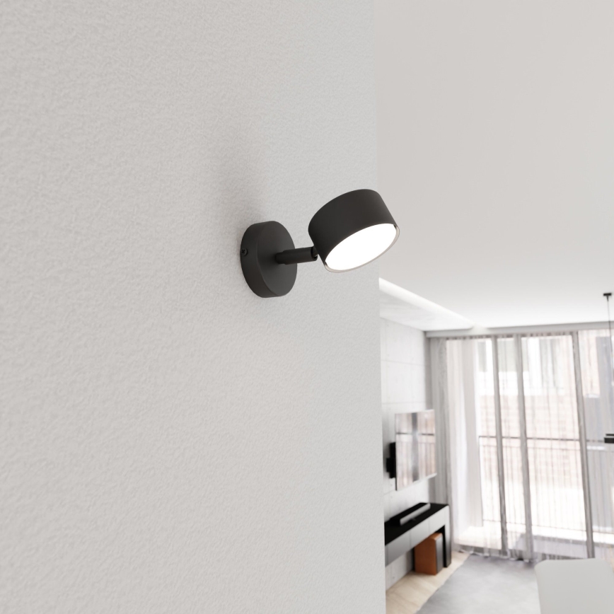 Nástěnné svítidlo SORA 1xGX53/12W/230V černá