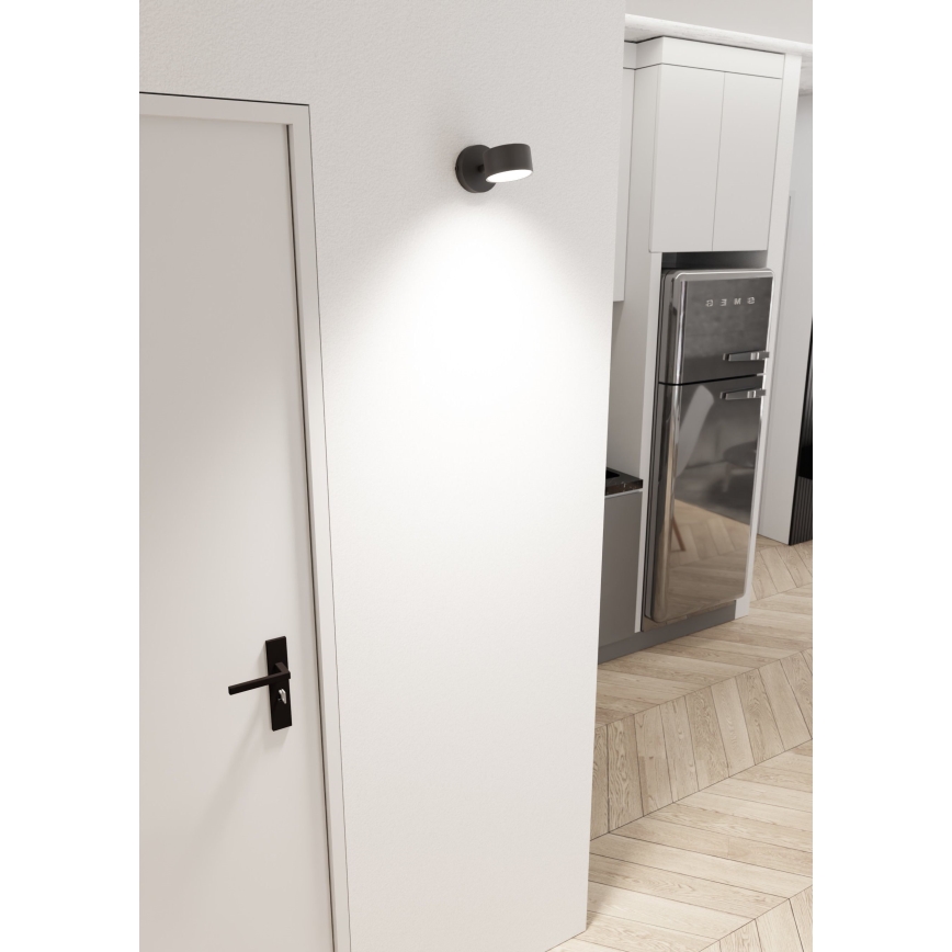 Nástěnné svítidlo SORA 1xGX53/12W/230V černá