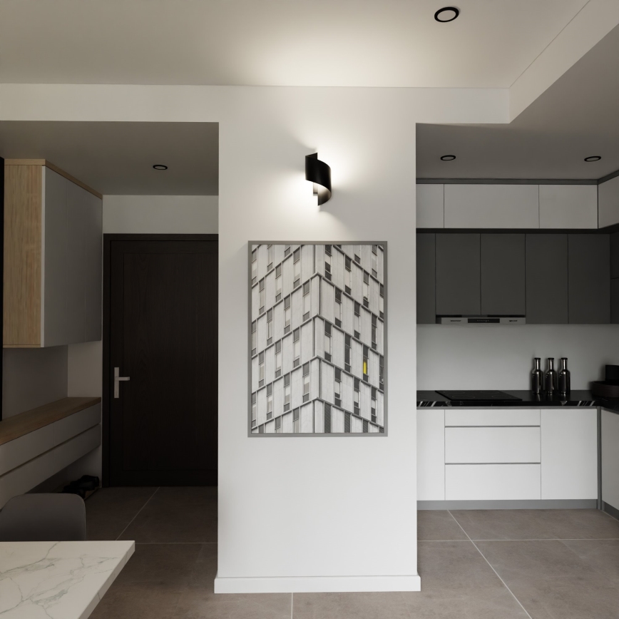 Nástěnné svítidlo SPINER 1xG9/8W/230V černá