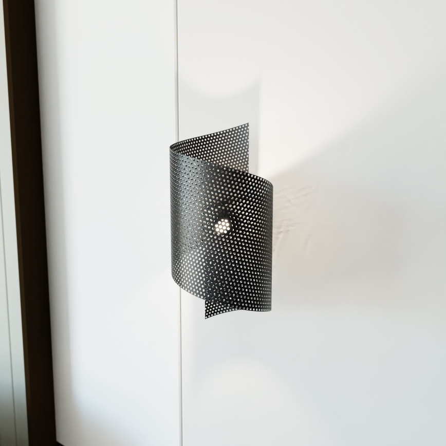 Nástěnné svítidlo SPIRAL 1xG9/8W/230V černá