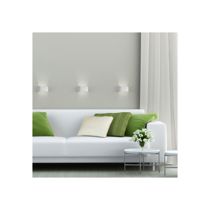 Nástěnné svítidlo SQUALLA 1xG9/10W/230V bílá