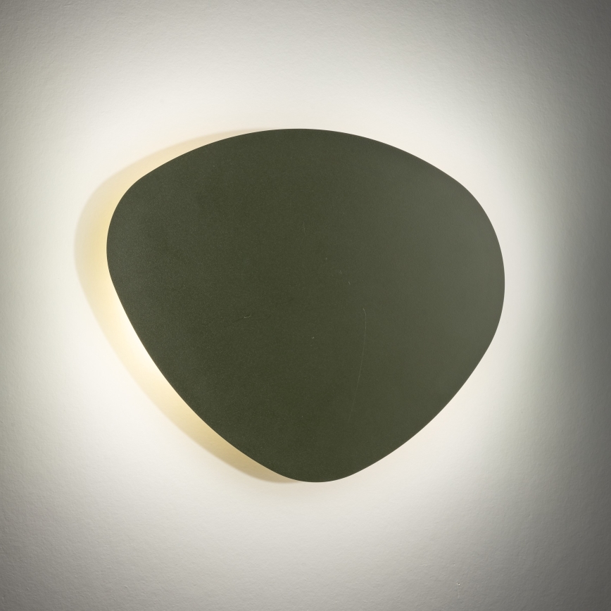 Nástěnné svítidlo STONE 2xG9/8W/230V 30x39 cm zelená