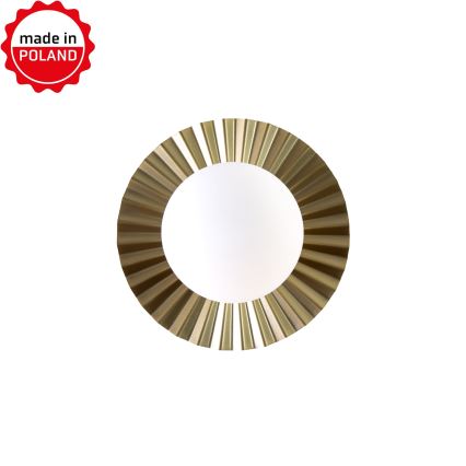 Nástěnné svítidlo SUNPLISS 1xG9/10W/230V pr. 20 cm zlatá/krémová